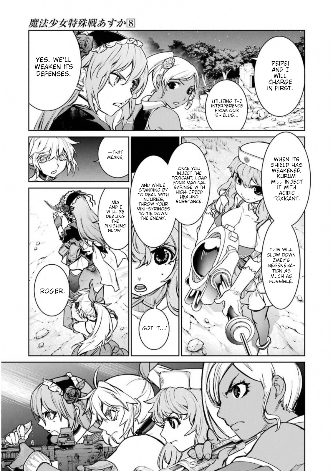 Mahou Shoujo Tokushuusen Asuka Chapter 34 3